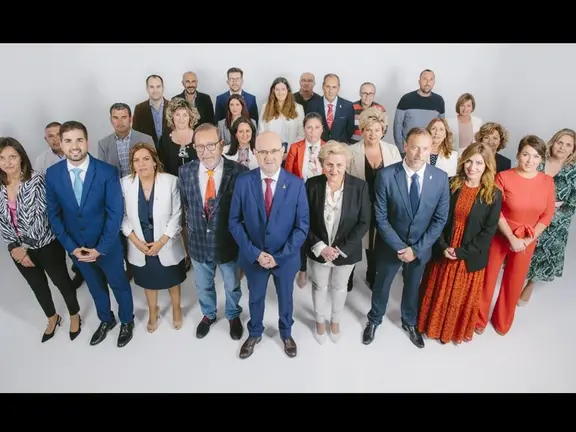 Foto grupal de candidatos del GIPMTM