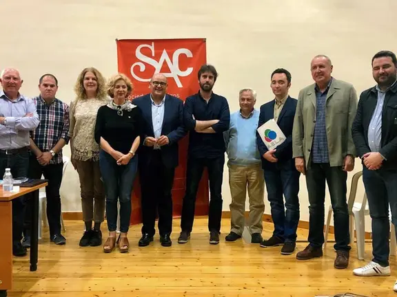 Los ponentes con la SAC