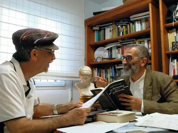 José Marcelo con Francisco Guerrero