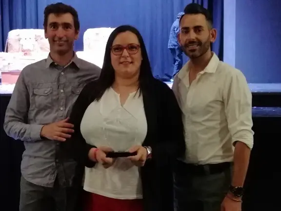 Rocío Reyes, ganadora del galardón