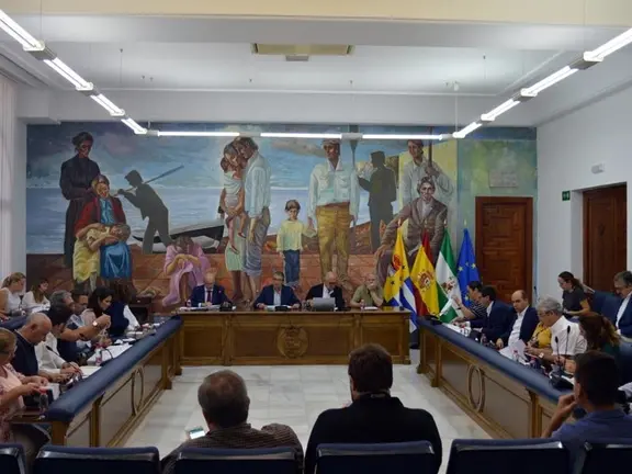 Imagen del pleno de Rincón de la victoria