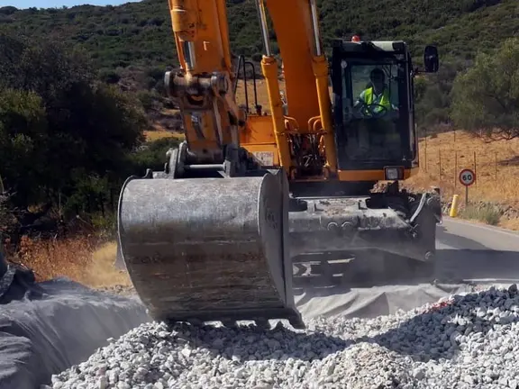 Obras en caminos rurales