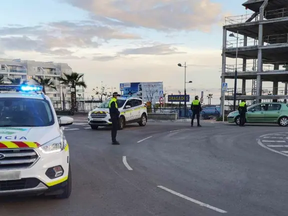 Control Policía de Torrox