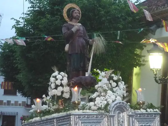 Procesión de San Isidro en Benamocarra