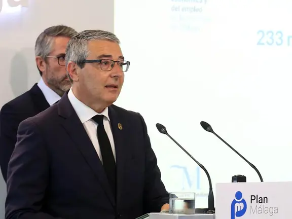 Salado en la presentación del plan