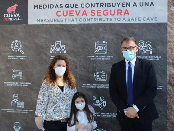 José María Domínguez, gerente de la Fundación Cueva de Nerja