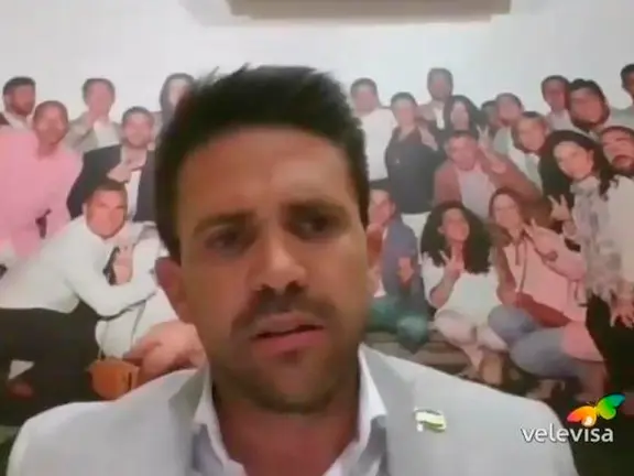 José Pino en el pleno telemático