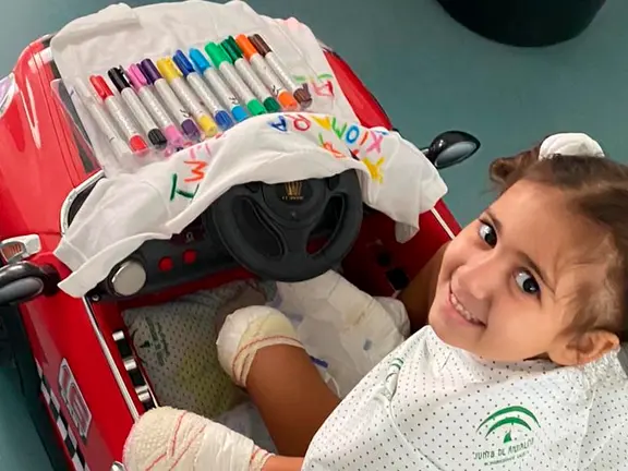 La pequeña Carlota