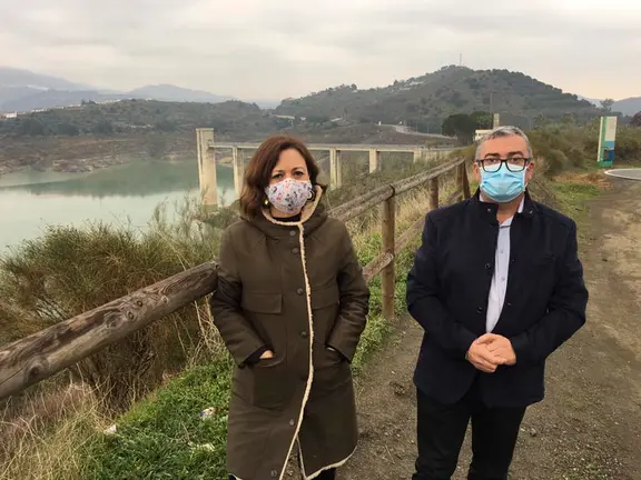 Navarro y Jiménez en La Viñuela