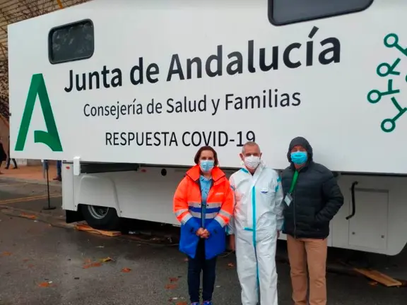 Imagen de archivo del equipo de cribado masivo