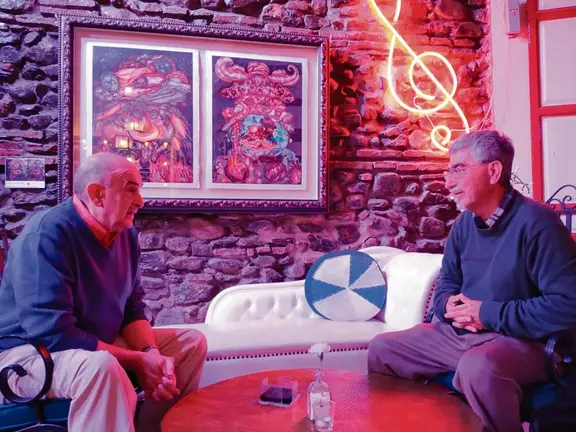 Antonio Belda con José Marcelo