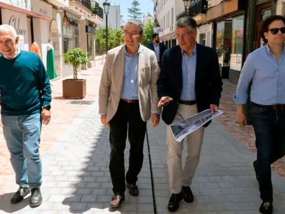 Salado con Armijo en Nerja