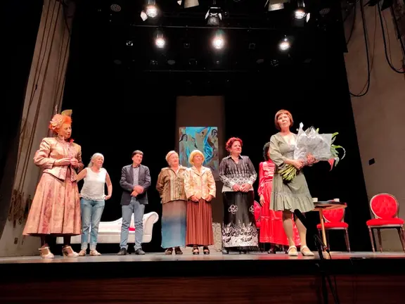 Grupo de teatro Júbilo, de la SAC