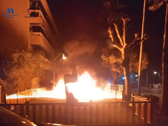 Incendio del parque de El Morche