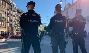 Efectivos de la Polic&iacute;a Nacional