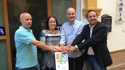 Pacto cuatripartito PA-PSOE-AhoraRincón-IU. Junio 2015
