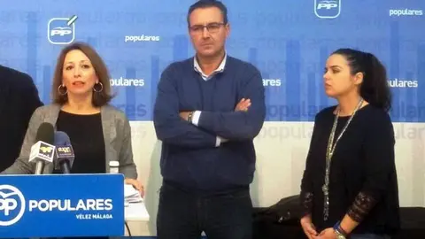 Patricia Navarro junto a Manuel Gutiérrez