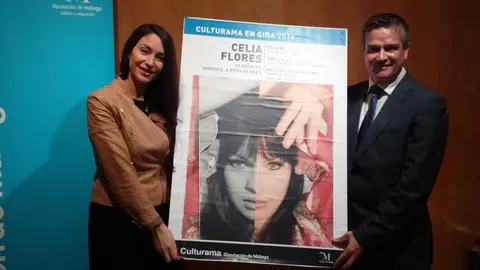 Celia Flores y Víctor González