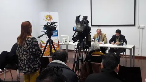 Imagen de la rueda de prensa