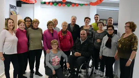 Sergio Hijano con los mayores