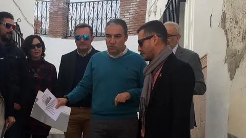 Visita a las obras de Algarrobo