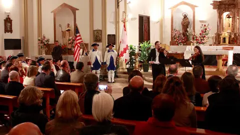 Acto inaugural del Museo de Los Gálvez en la Iglesia de San Jacinto