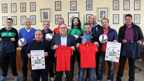 Presentación de la liga de fútbol comarcal
