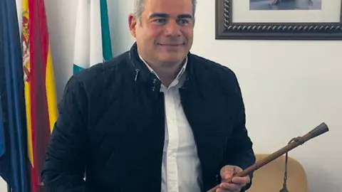 Alejandro Herrero, alcalde de Frigiliana