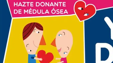 Cartel donación de médula ósea