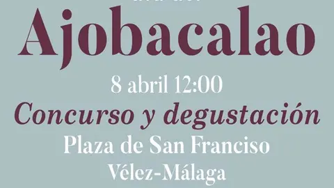 cartel del Día del Ajobacalao