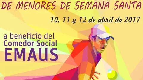 Cartel del torneo de pádel
