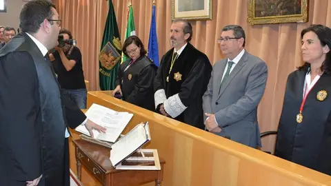 Moreno Ferrer con la nueva delegación