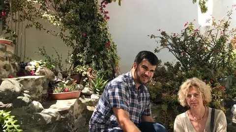 Los ediles de IU en la Zorrilla