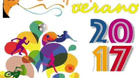 Cartel de los campamentos de verano 2017