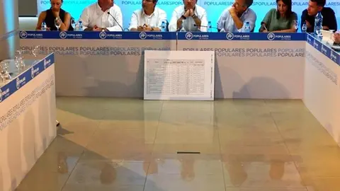 Consejo de alcaldes del PP