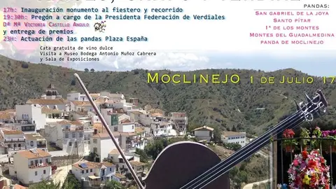 Cartel verdiales Moclinejo