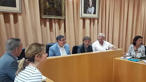 Reunión con los regantes