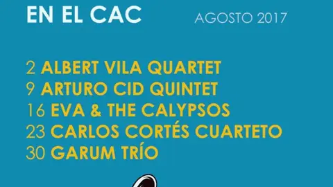 Cartel ciclo de jazz