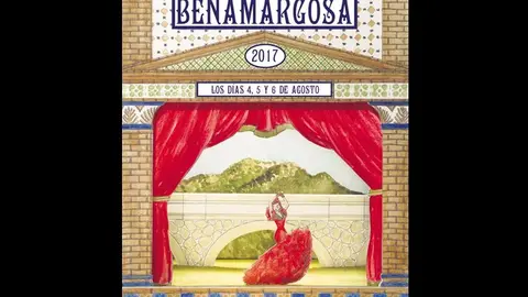 Cartel feria de Benamargosa