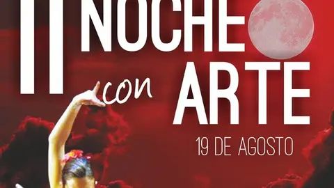 Cartel de la II Noche con Arte de Triana
