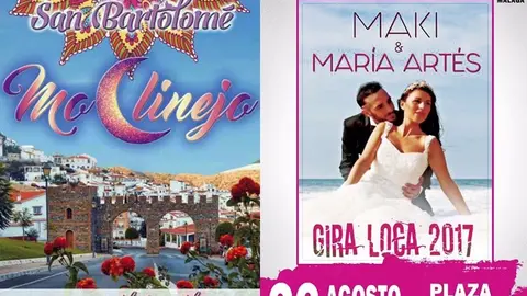 Carteles de la feria de Moclinejo