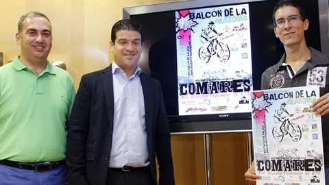 Presentación de la ruta ciclista de Comares