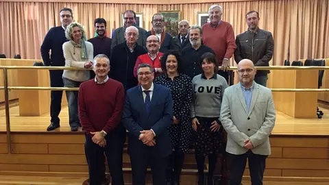 Recepción a los escudos de oro