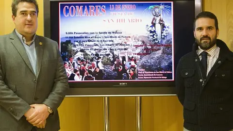 Presentación Fiestas de San Hilario en Comares