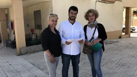 Sánchez y Pérez en la rueda de prensa sobre las zonas desfavorecidas