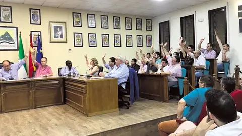 Votación sobre la subida del agua en Mancomunidad