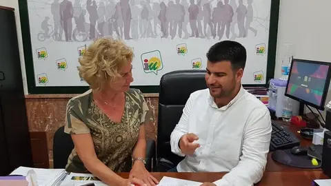 Los concejales de IU en Vélez-Málaga