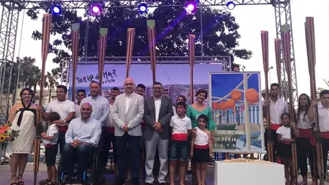 Cartel Feria Santiago y Santa