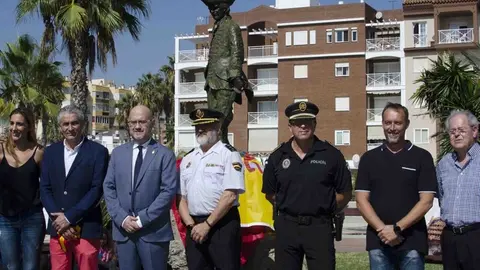 Inauguración escultura a  Blas de Lezo