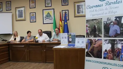 Cicerrones rurales llegan a la Axarqu&iacute;a